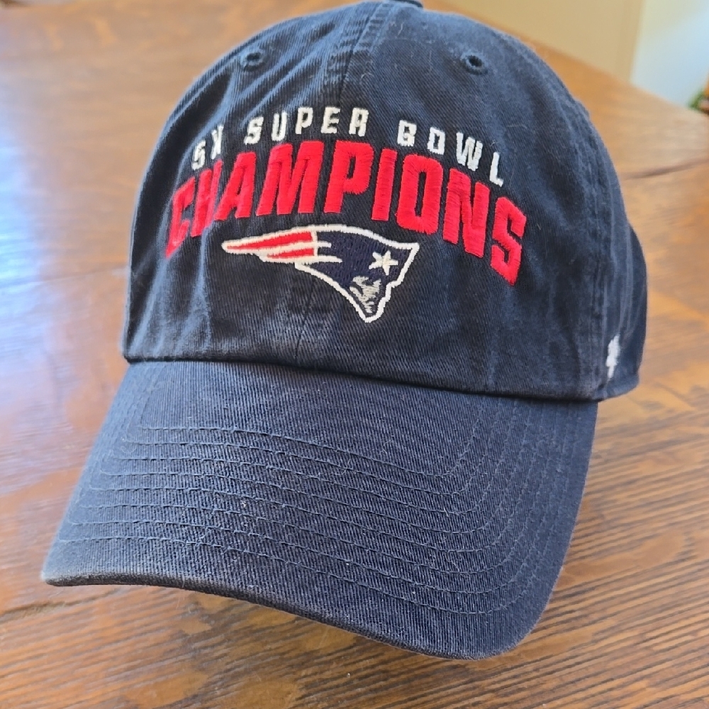 Patriots Super Bowl Champions Navy Cap